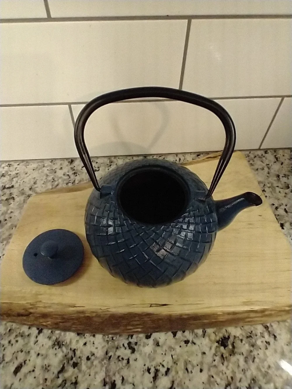 Toptier Japanese Cast Iron Tea Kettle for Stove Top